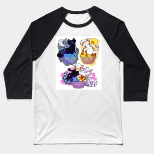 cupcake cats (1) Baseball T-Shirt